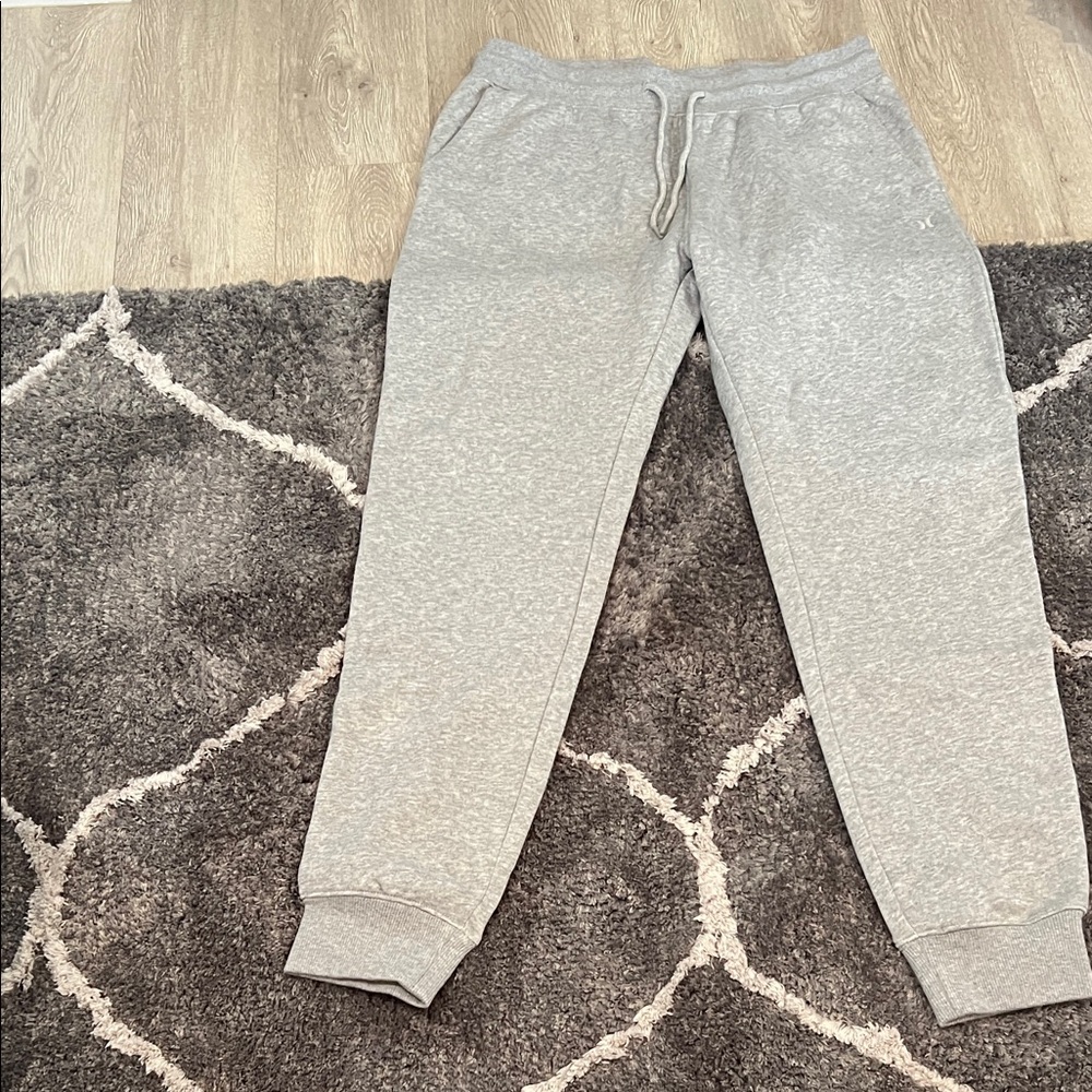 Hurley Light Gray Kids Joggers